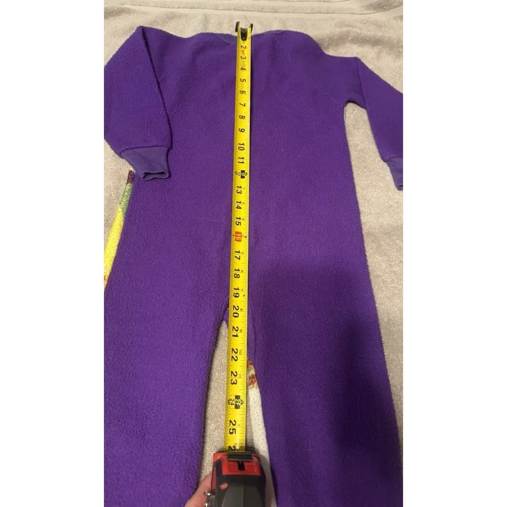 Vintage 1998 Ragdoll WORMSER Teletubbies One Piece Zip Sleeper Sz 5 Y2K RARE TH3